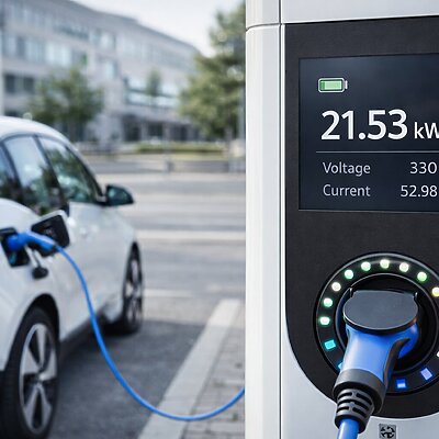 Kilowattstundengenaue Abrechnung An Ladesäulen