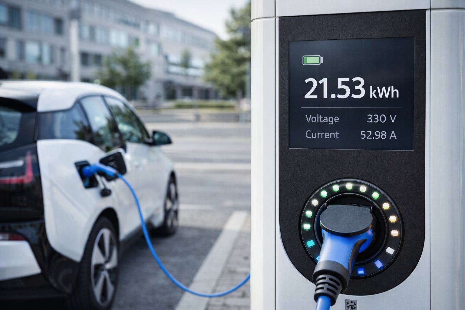 Kilowattstundengenaue Abrechnung An Ladesäulen