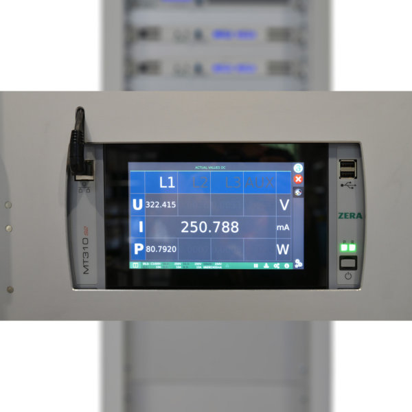 Mts780 dc source with Mt310s2 reference meter