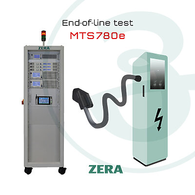 MTS780e for end-of-line test of DC charging stations