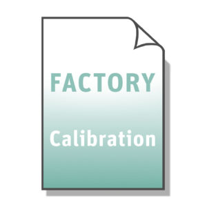 Werkskalibrierschein Web