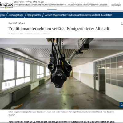 Zera Artikel Generalanzeiger Koenigswinter Local Newspaper