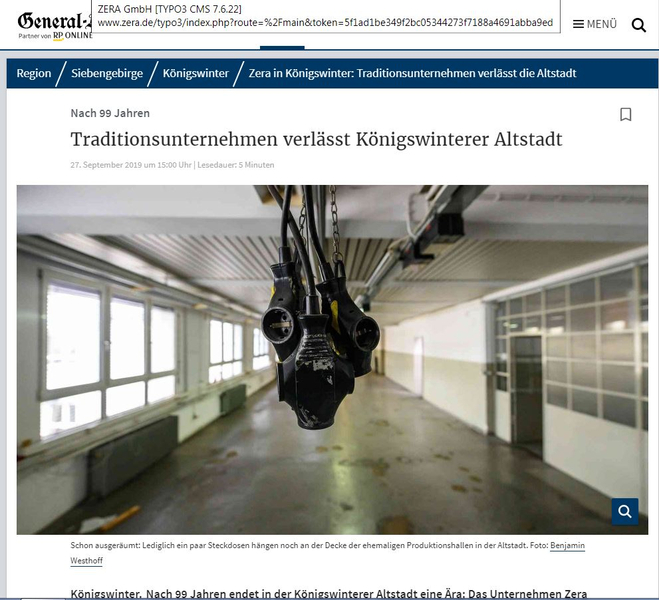 Zera Artikel Generalanzeiger Koenigswinter Local Newspaper