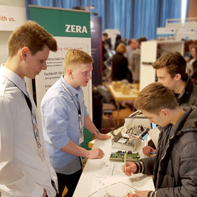 Zera Markt Der Berufe Students Pupils Carrer Day