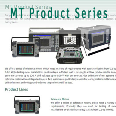 Zera Mt Serie Prospekte Produktinformationen Leaflet