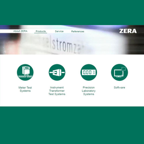 Zera Produktueberischt Webseite Product Range